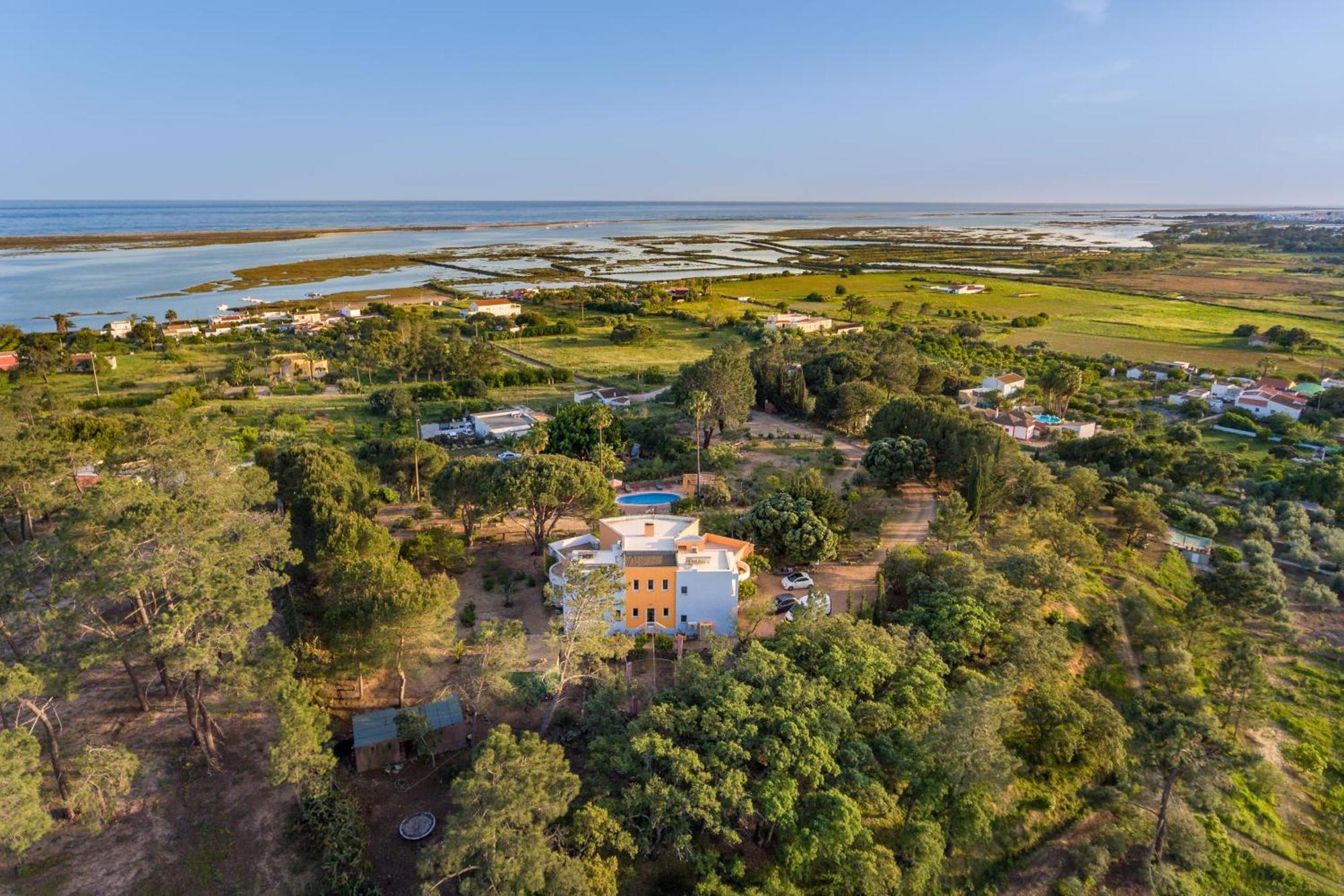 Meia Lua - Your Private Artsy Paradise Overlooking The Ria Formosa With Pool And Sea Views Near Barril Beach, Tavira ลุซเดตาวิรา ภายนอก รูปภาพ